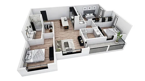 Floor plan C1