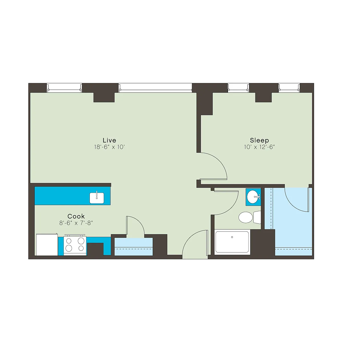 Floor plan 214e-1bT09