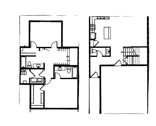 Floor plan Two bedroom