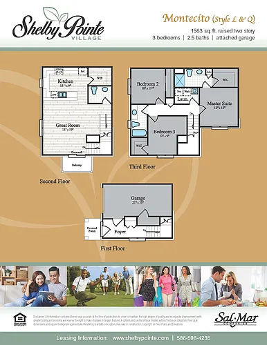 Floor plan Montectio