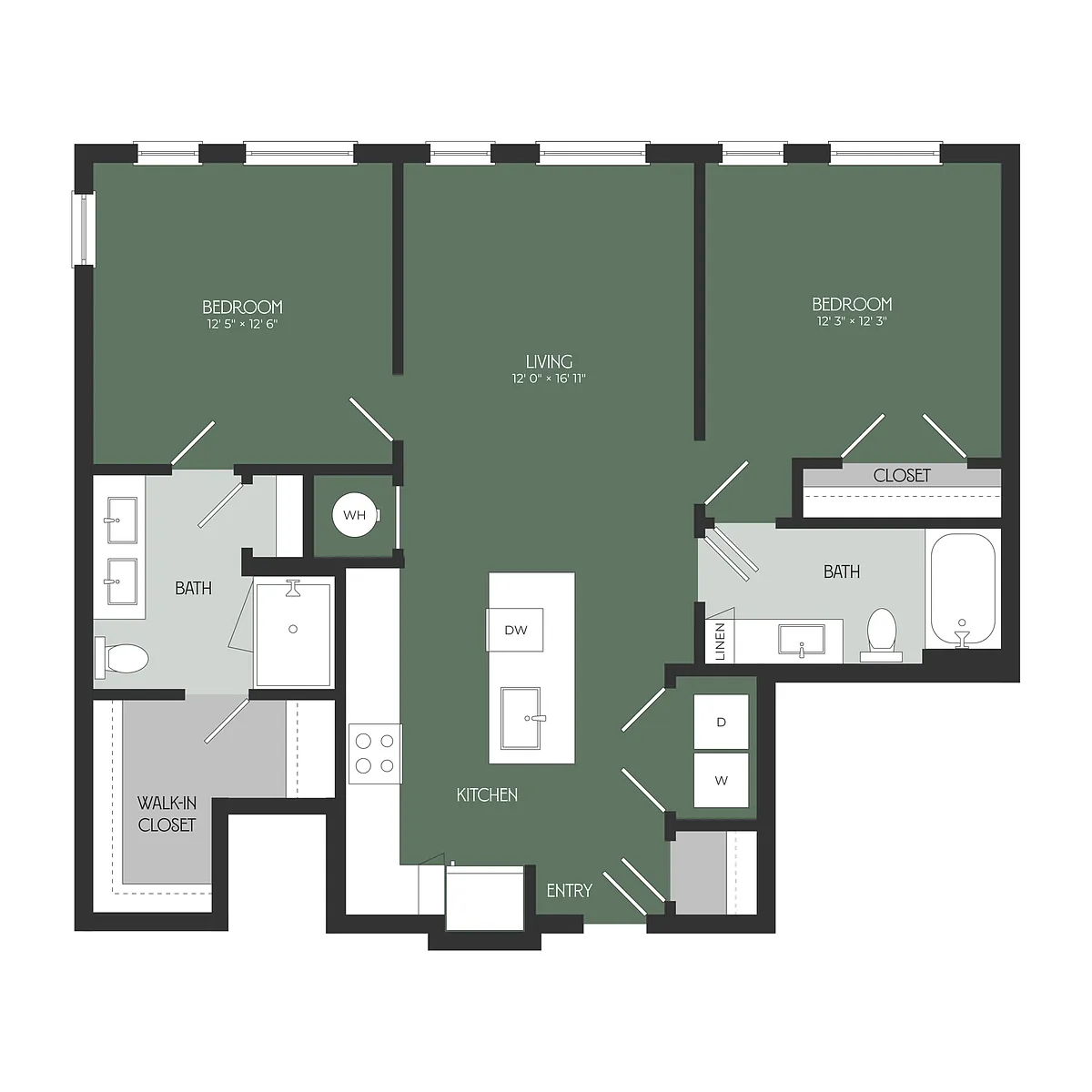 Floor plan B6