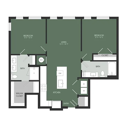 Floor plan B6
