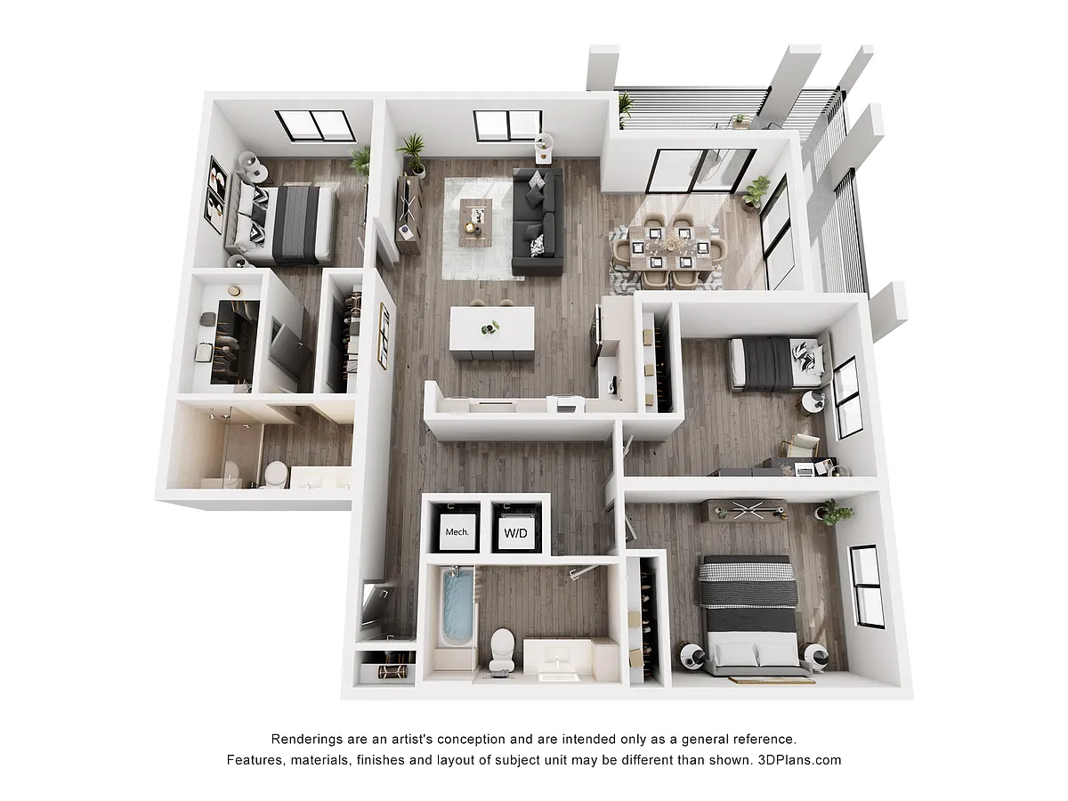 Floor plan C2C