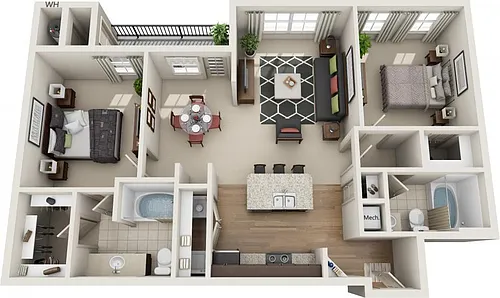 Floor plan B1