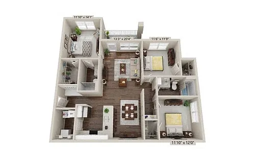 Floor plan C1