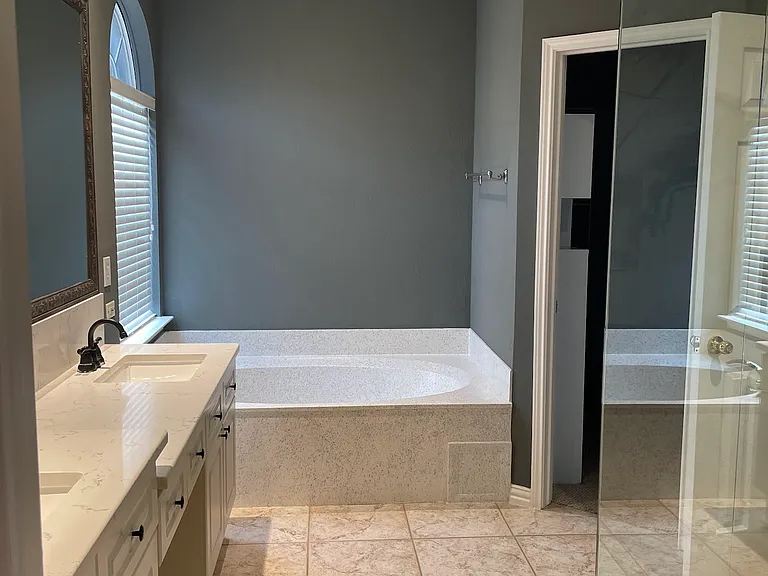 Master bathroom
