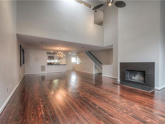 Massive Open Living Space on 2nd Floor with 25 foot ceilings
