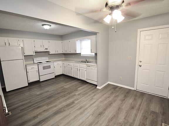 dining area and kitchen