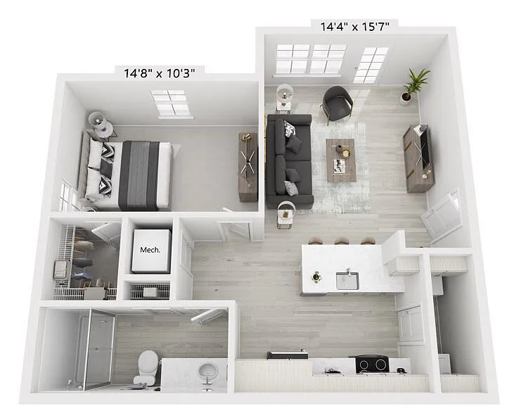 Floor plan A1