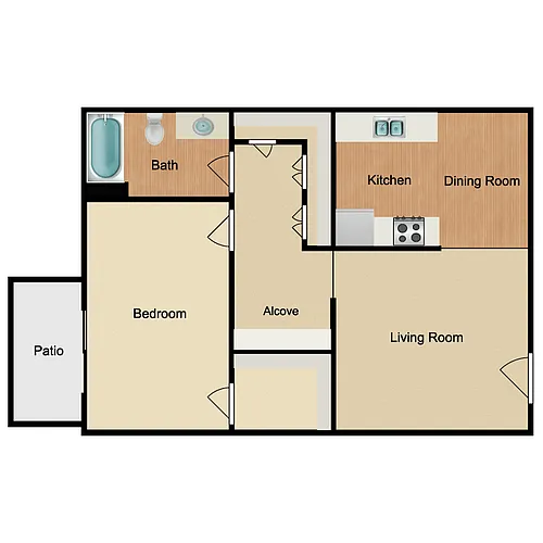 Floor plan Plan A