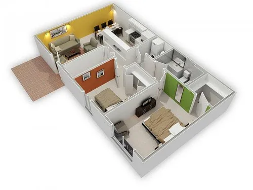 Floor plan Blossom
