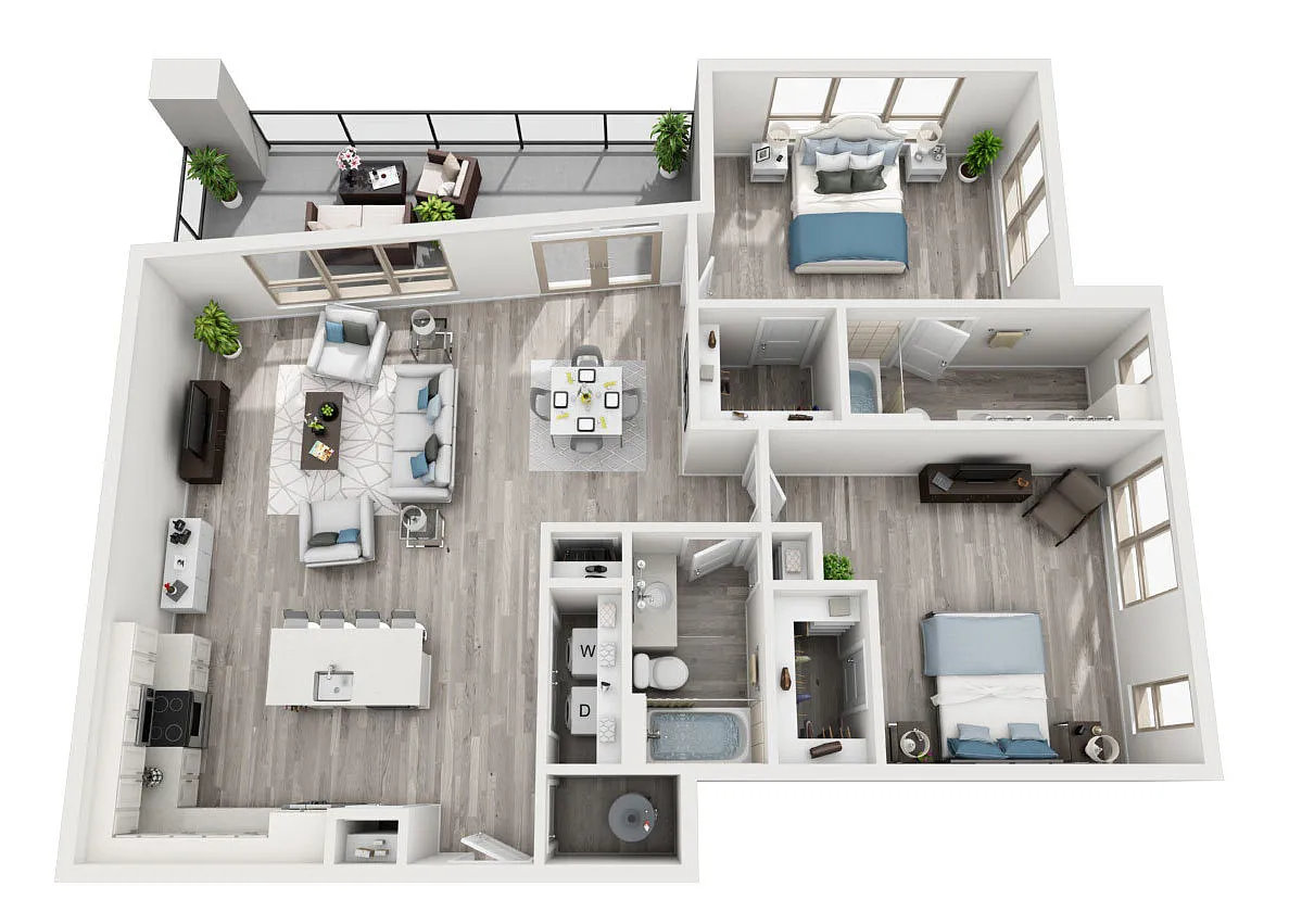 Floor plan B4