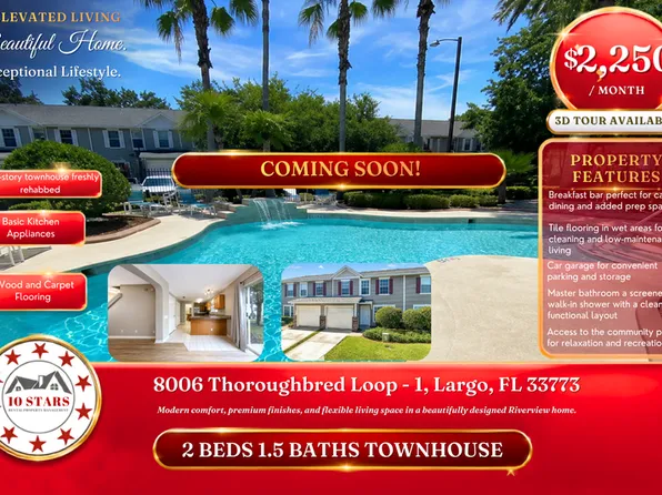 8006 Thoroughbred Loop #1, Largo, FL 33773