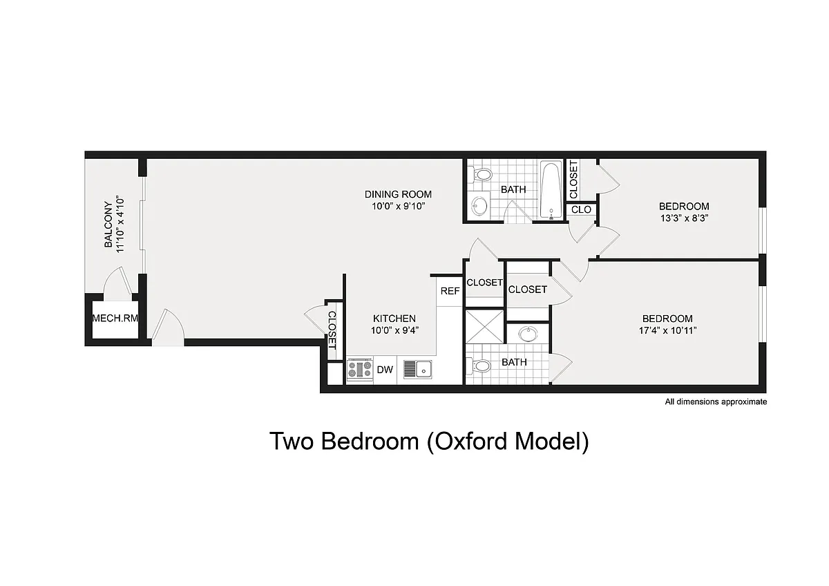 Floor plan Oxford at Ambassador II