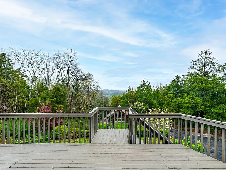 View from front deck