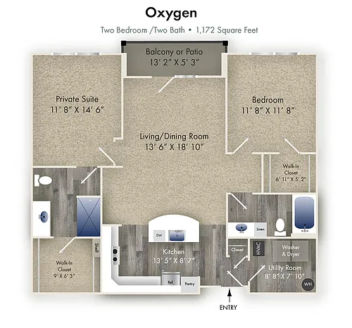 Floor plan Oxygen