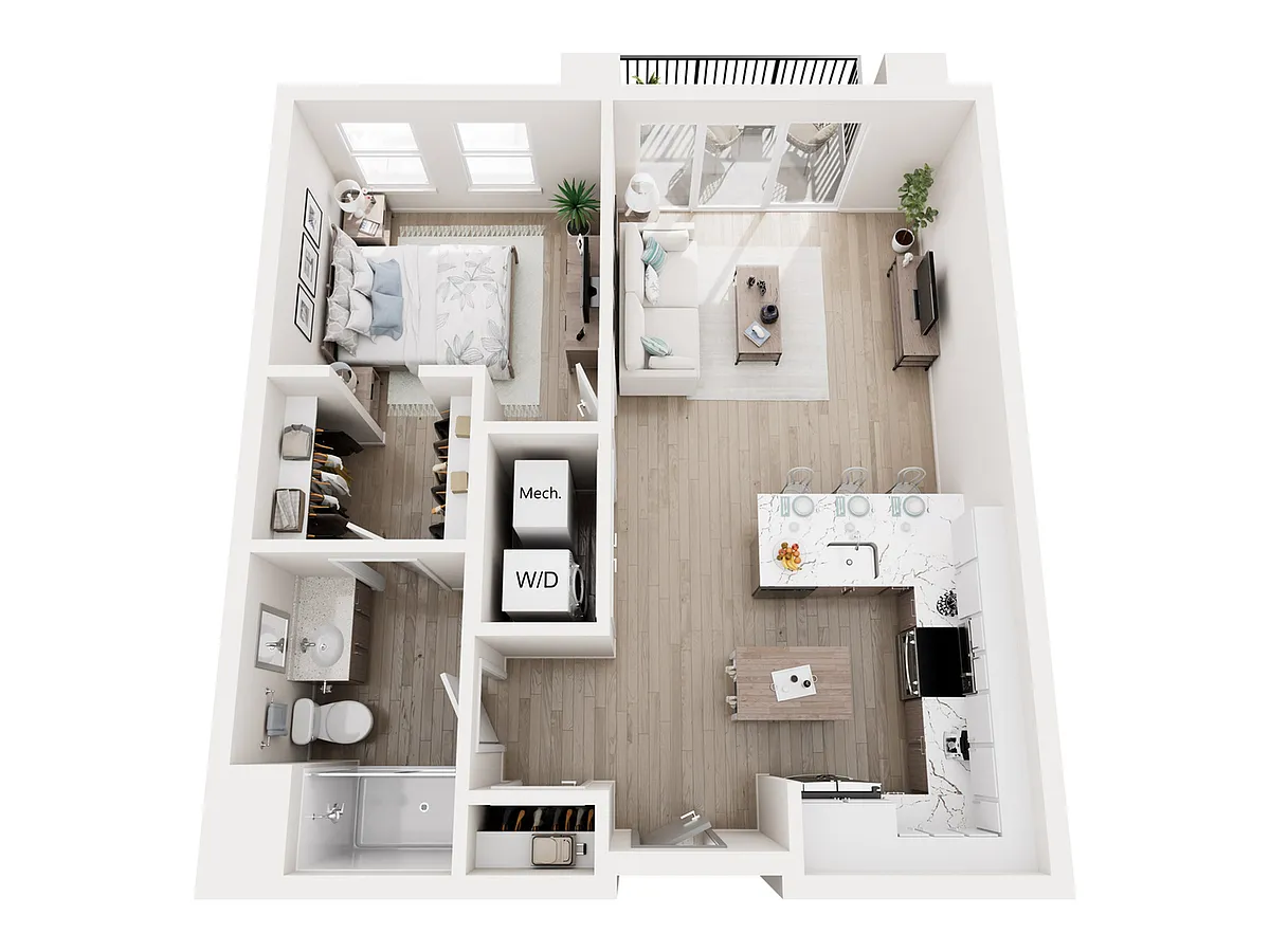 Floor plan 01A-C