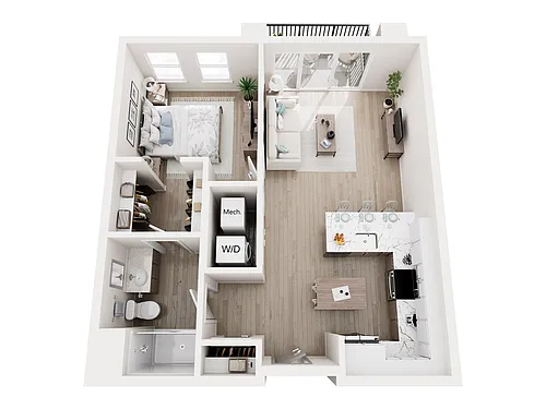 Floor plan 01A-C