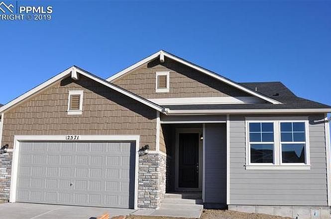 Exterior before landscape.