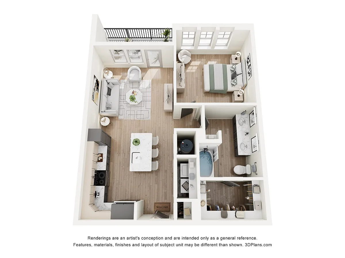 Floor plan Waterfront