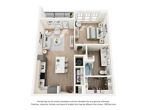 Floor plan Waterfront