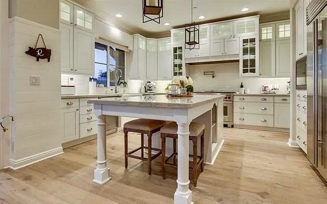 Beautifully designed gourmet kitchen
