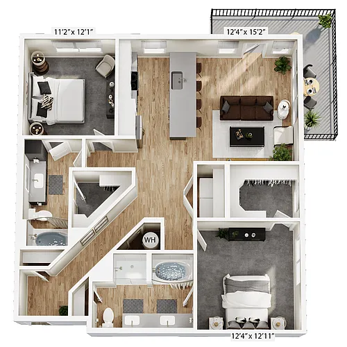 Floor plan B2