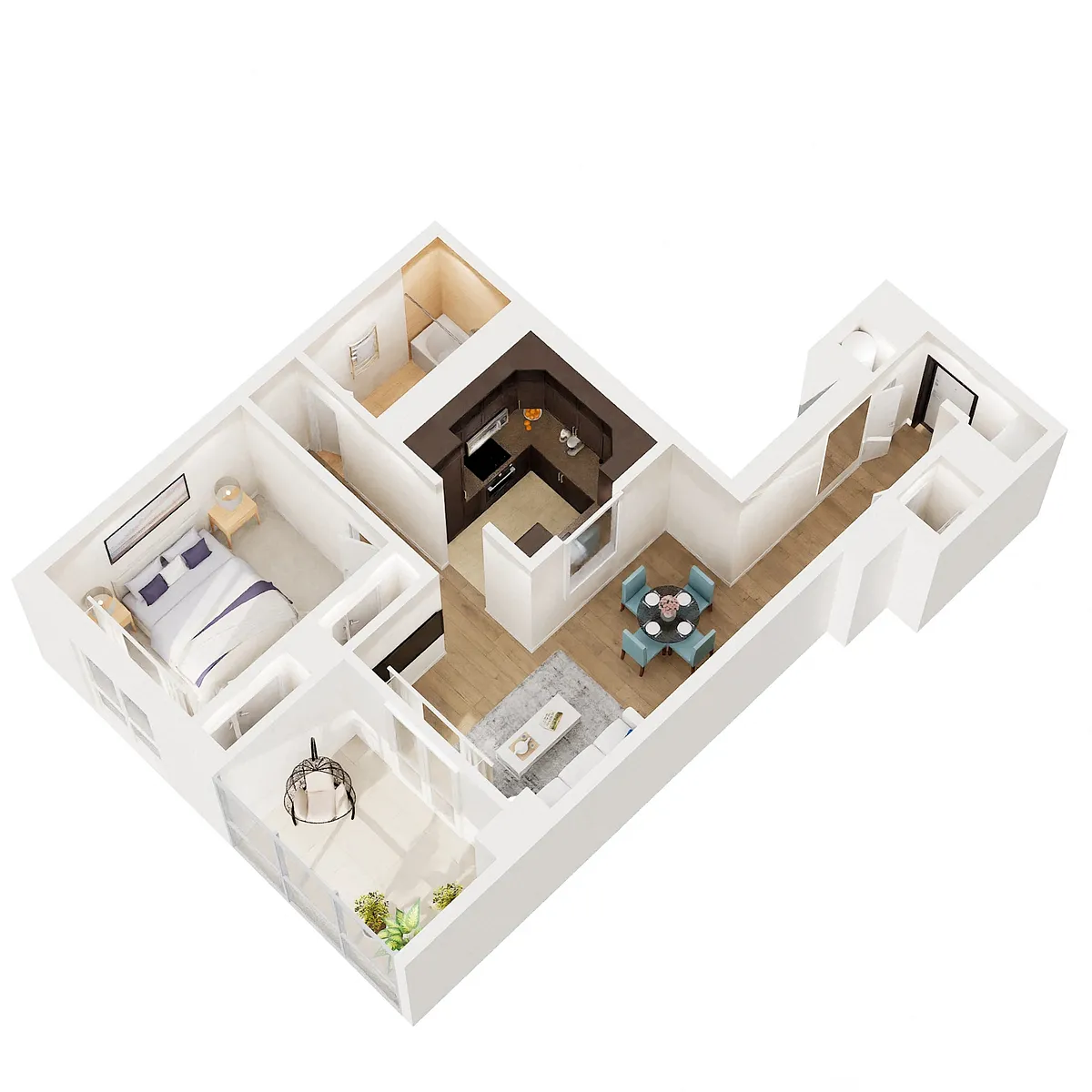 Floor plan A1A