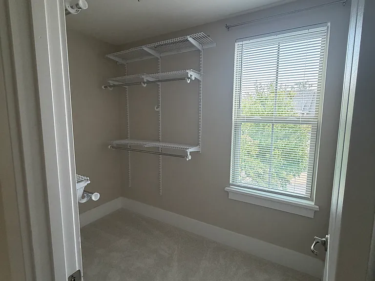 Generous walk-in closet in Bedroom #1 provides ample storage.