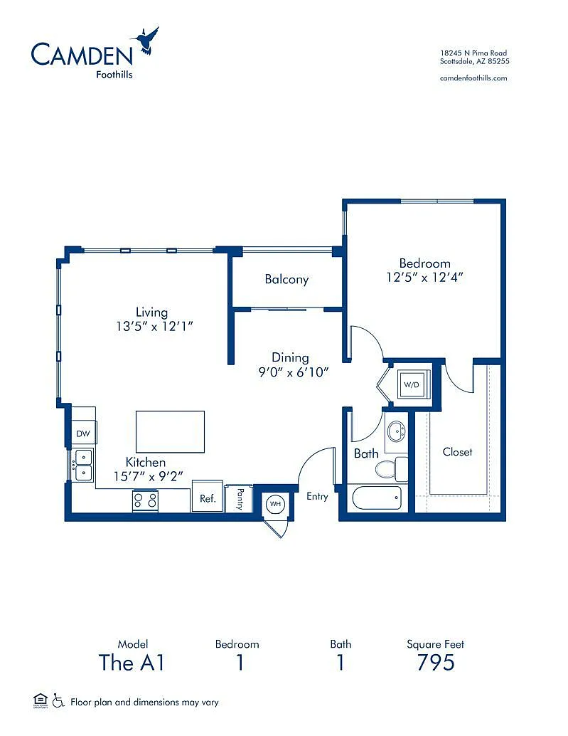 Floor plan The A1