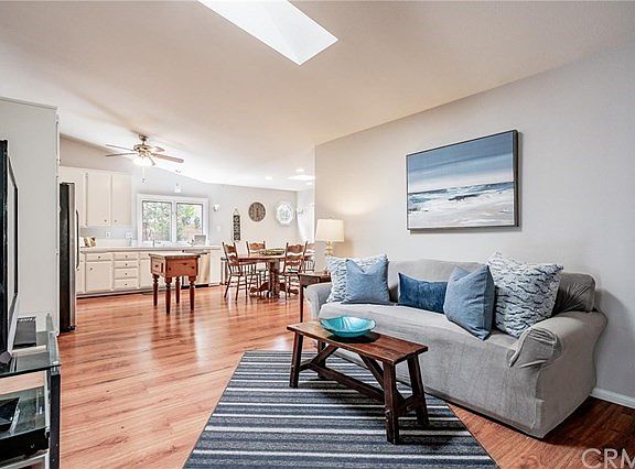 Family room opens to kitchen