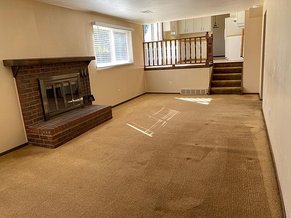 Family room on lower level