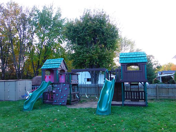 Large Swing Set and Shed