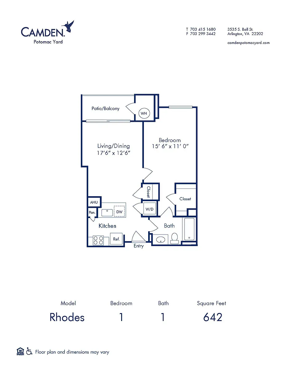 Floor plan Rhodes