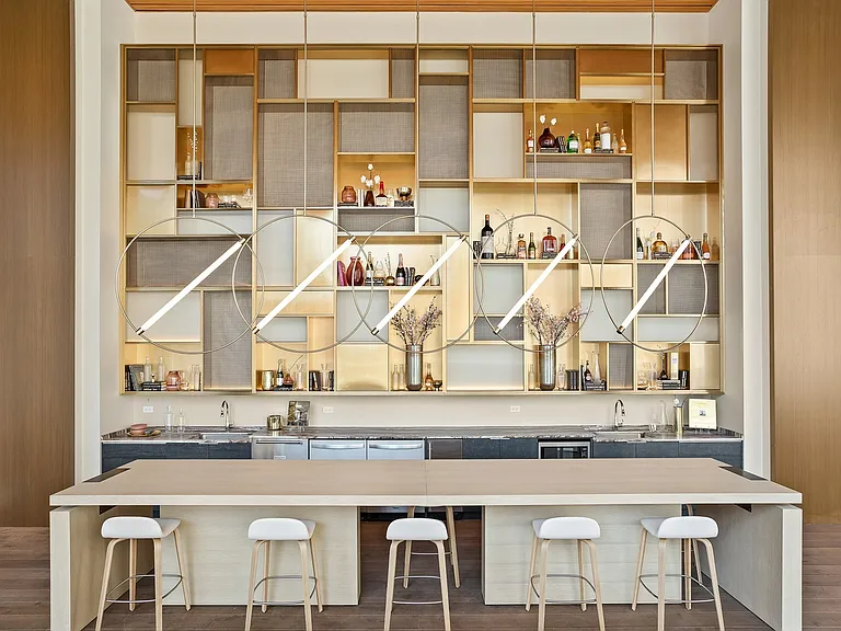 Wolf Point East Living Room Bar