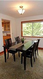 Dining Room overlooks living room