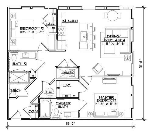 Floor plan 2A