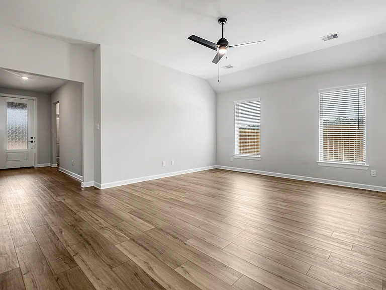 Spacious family room