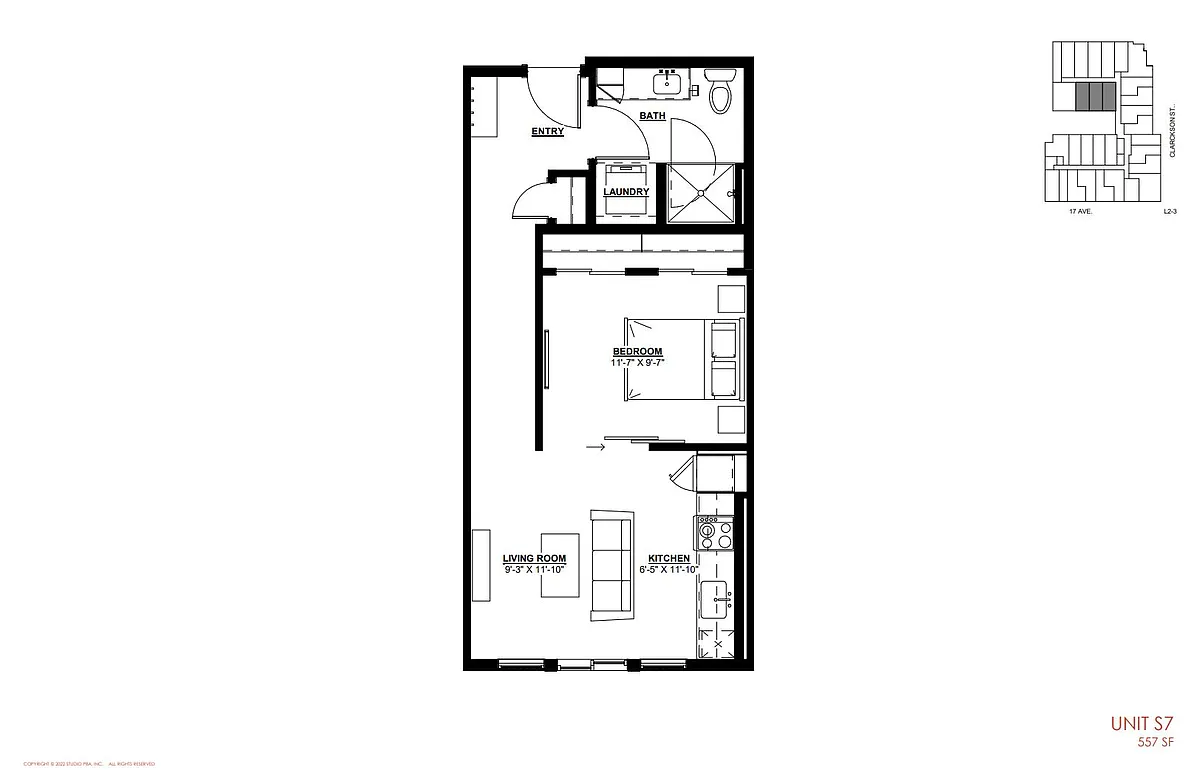 Floor plan S7