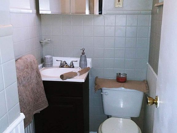 Bathroom off of master bedroom.