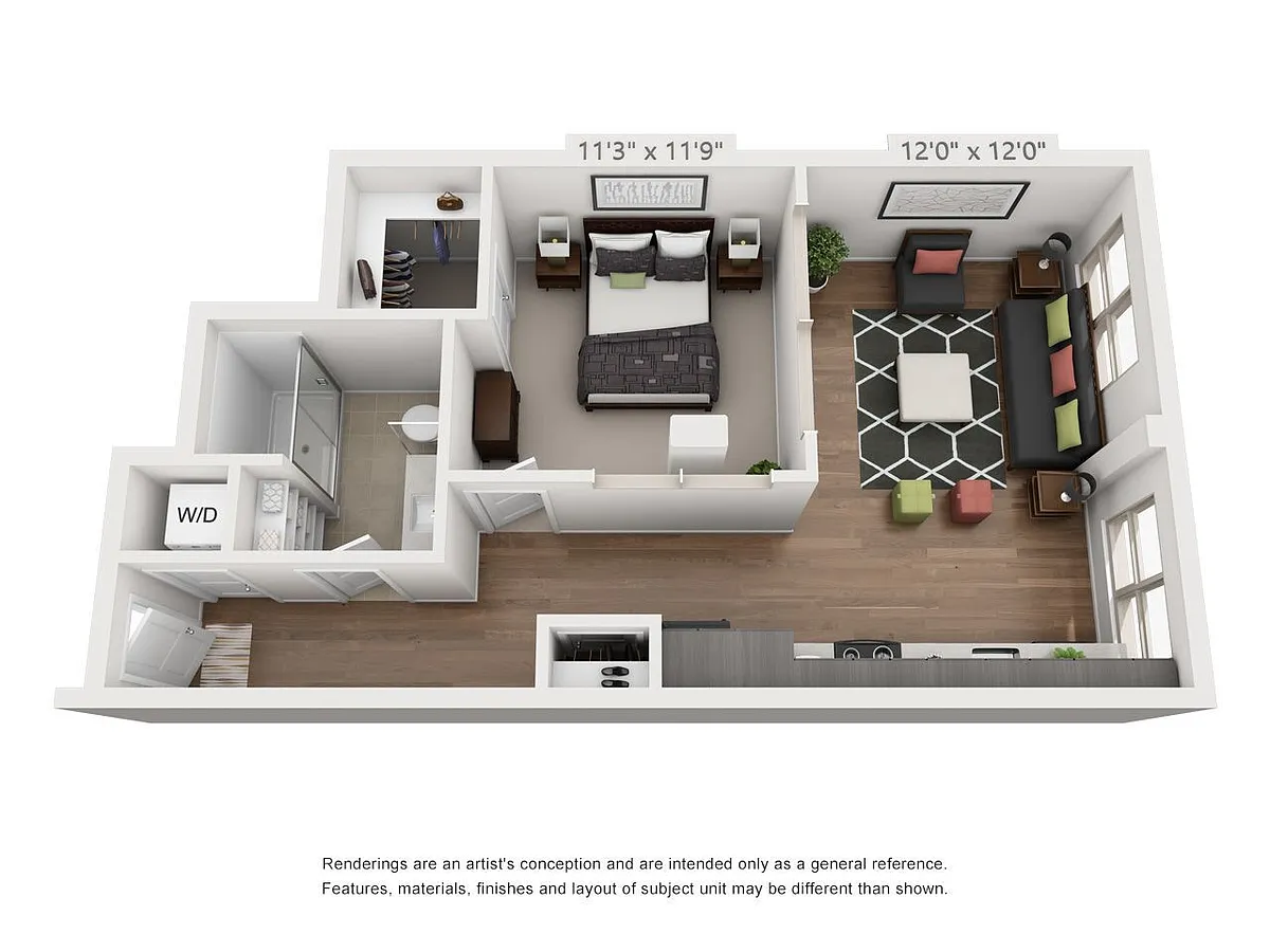 Floor plan A1