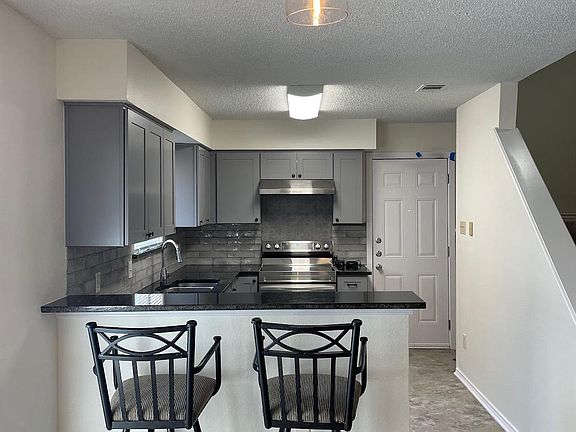 Kitchen view from bar area
