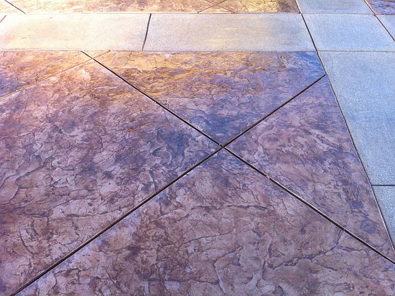 Driveway Stamped Concrete