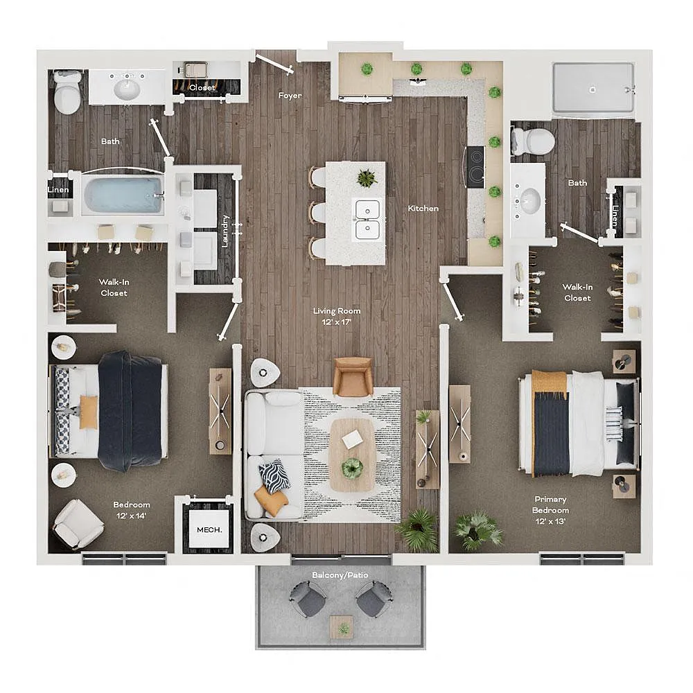 Floor plan C3/C5 - Carraway