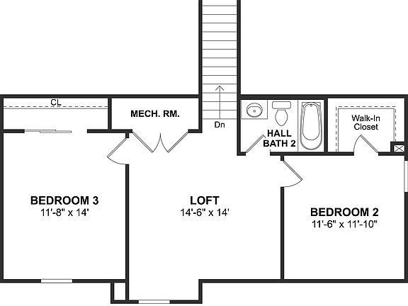 second floor
