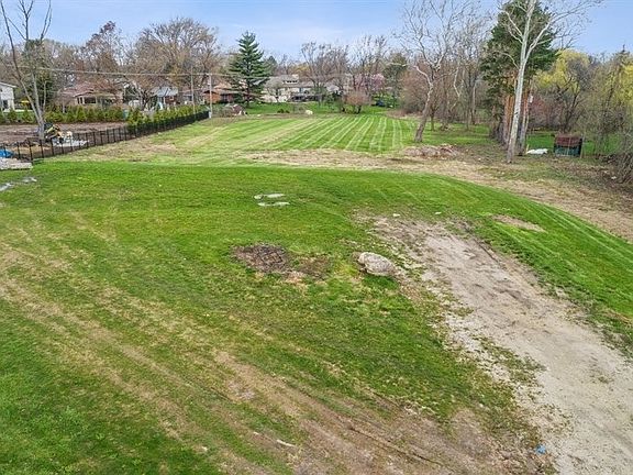 walk out lot- higher elevation front of lot