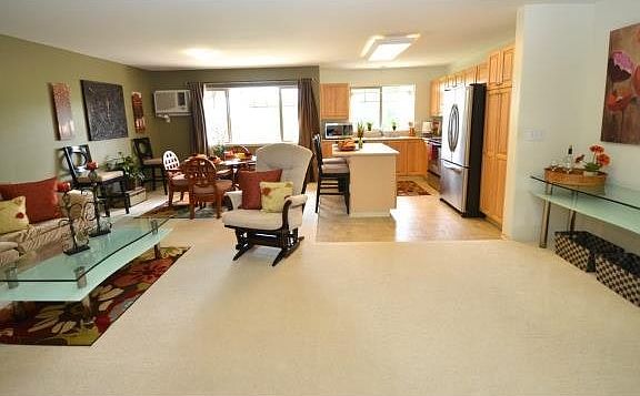 Living room, dinning area and Kitchen