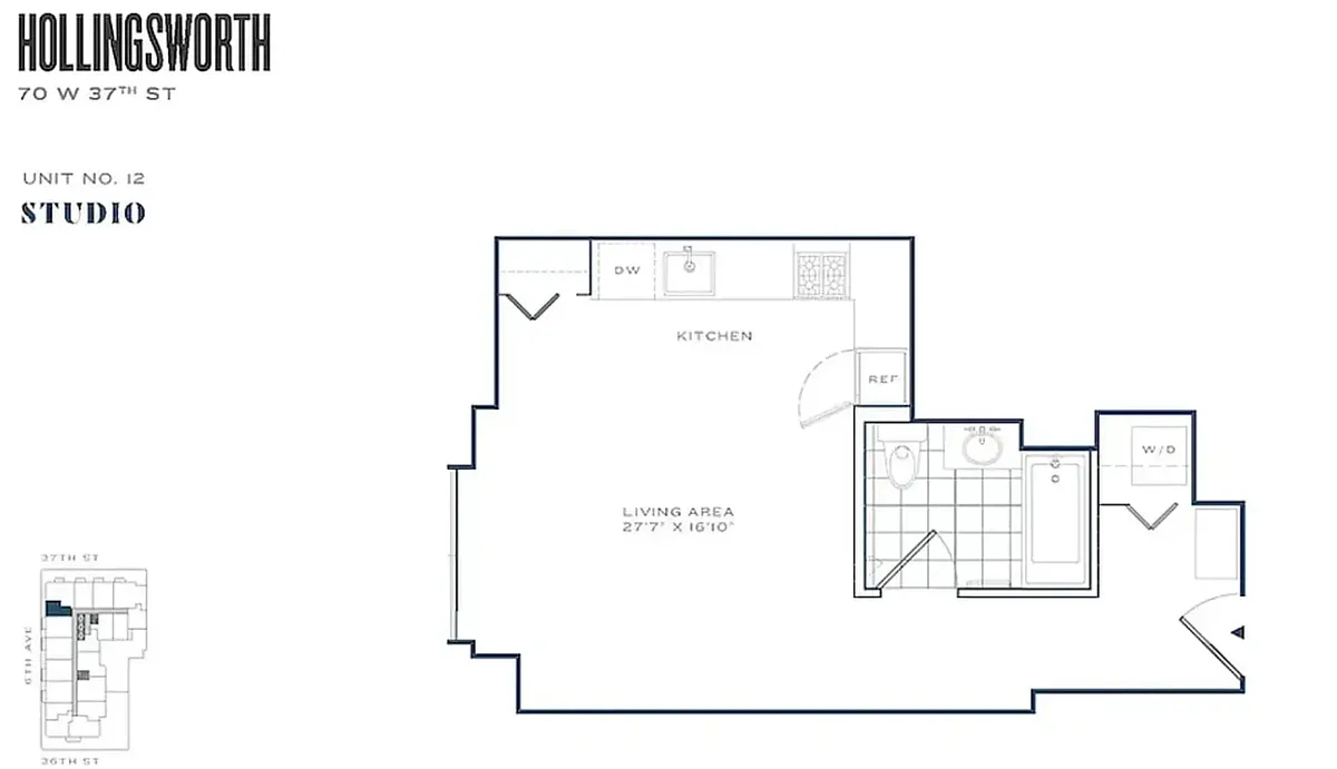 Building Photo - 70 W 37th St #612