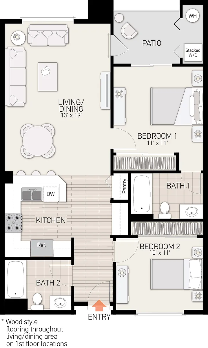 Floor plan Plan H