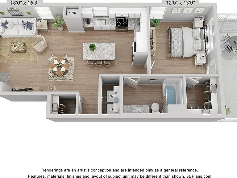 1-Bedroom